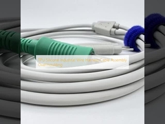 Συγκρότημα καλωδίων TPU Silicone Industrial Wire Harness Overmolding