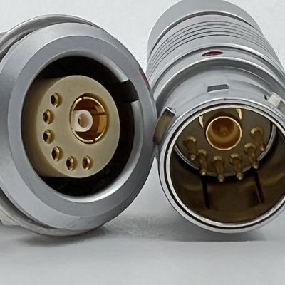 Καλή τιμή Καχύ μαύρο M8 κυκλικός συνδετήρας Push Pull ISO13485 πιστοποιημένο σε απευθείας σύνδεση